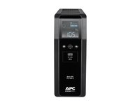 APC Back-UPS Pro BR1200SI - UPS - AC 220-240 V - 720 Watt - 1200 VA - USB - utgångskontakter: 8 - svart BR1200SI