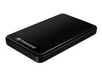 Transcend StoreJet 25A3 - Hårddisk - 2 TB - extern (portabel) - 2.5" - USB 3.0 - svart TS2TSJ25A3K