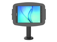 Compulocks Galaxy Tab A 10.1" (2019) Space Enclosure Tilting Stand 4" - Monteringssats (hölje, stångställ) - för surfplatta - låsbar - svart - skärmstorlek: 10.1" - för Samsung Galaxy Tab A (2019) (10.1 tum) TCDP041910GASB