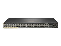 HPE Aruba 2930M 40G 8 HPE Smart Rate PoE Class 6 1-slot Switch - Switch - L3 - Administrerad - 36 x 10/100/1000 + 4 x kombinations-Gigabit SFP + 8 x 1/2.5/5/10GBase-T (PoE Class 6) - rackmonterbar - PoE Class 6 (1440 W) R0M67A