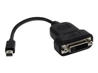 StarTech.com Aktiv Mini DisplayPort till DVI-adapter - DVI-adapter - dubbel länk - Mini DisplayPort (hane) till DVI-D (hona) - 20 cm - svart MDP2DVIS