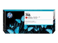 HP 746 - 300 ml - kromröd - original - DesignJet - bläckpatron - för DesignJet Z6, Z6dr, Z9+, Z9+dr P2V81A