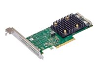 Broadcom 9500 series 16i Tri-Mode - Värdbussadapter - 16 Kanal - SATA 6Gb/s / SAS 12Gb/s / PCIe 4.0 (NVMe) - PCIe 4.0 x8 05-50134-00