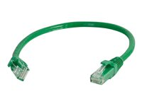 C2G Cat6 Booted Unshielded (UTP) Network Patch Cable - Patch-kabel - RJ-45 (hane) till RJ-45 (hane) - 5 m - UTP - CAT 6 - formpressad, hakfri, tvinnad - grön 83430