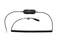 Jabra GN1200 - Headset-adapter - RJ-9 hane till minijack hona - 2 m 88011-100