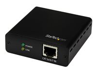 Startech 3 Way HDMI Splitter - HDBaseT Extender Kit w/ 3 Receivers - 1x3 HDMI over CAT5e / CAT6 Splitter - 3 Port HDBaseT HDMI Extender - Up to 4K (ST124HDBT) - Förlängd räckvidd för audio/video - upp till 70 m ST124HDBT