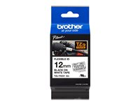 Brother TZe-FX231 - Lim - svart på vitt - Rulle (1,2 cm x 8 m) 1 kassett(er) flexibel ID-tejp - för Brother PT-D210, D600, H110; P-Touch PT-1005, D200, D450, D800, E550, H110, P300, P900 TZEFX231
