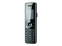 HP Poly VVX D230 - Trådlös förlängningshandenhet med nummerpresentation - DECT - 3-riktad samtalsförmåg - 8-linjersdrift - svart 89B48AA