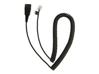 Jabra - Headset-kabel - Snabburkoppling till RJ-10 - 2 m 8800-01-37