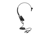 Jabra Engage 40 Mono - Headset - på örat - kabelansluten - USB-C, USB-A - ljudisolerande - Optimerad för UC 4093-419-269