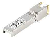 StarTech.com MSA-kompatibel SFP+-sändarmodul - 10GBASE-T - SFP+ sändar/mottagarmodul - 10GbE - 10GBase-T, 10GBase-X - RJ-45 - upp till 30 m - TAA-kompatibel - för P/N: PEX10GSFP SFP10GBTST