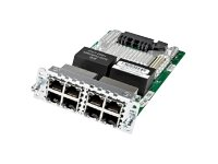 Cisco Fourth-Generation Multi-flex Trunk Voice/Clear-channel Data T1/E1 Module - Expansionsmodul - T1/E1 x 8 - T-1/E-1 - för Cisco 4451-X NIM-8MFT-T1/E1=