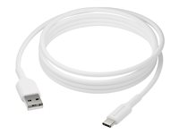 dbramante1928 re-charge - USB-kabel - USB-C hane till USB 2.0 A hane - 2 m - vit - ladda och synka, flätad kabel, 100 % återvunnen plast CB10ACWH7154