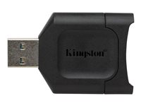 Kingston MobileLite Plus - Kortläsare (SD, SDHC, SDHC UHS-I, SDHC UHS-II, SDXC, SDXC UHS-I, SDXC UHS-II) - USB 3.2 Gen 1 MLP