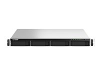 QNAP TS-464 - NAS-server - 4 fack - kan monteras i rack - SATA 6Gb/s - RAID RAID 0, 1, 5, 6, JBOD, 10 - RAM 8 GB - 2.5 Gigabit Ethernet - iSCSI support - 1U TS-464U-8G