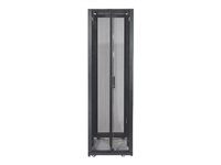 APC NetShelter SX Deep Enclosure Without Doors - Rack - svart - 42U - 19" AR3100X610