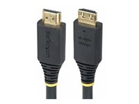 StarTech.com - High Speed - HDMI-kabel - HDMI hane till HDMI hane - skärmad - svart - passiv, 4K60Hz stöd, 1440p (UWQHD) stöd 144Hz, 1080p stöd 240 Hz, halogenfri HDMI2-CABLE-GRIP-5M