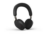 Jabra Evolve3 75 MS - Headset - på örat - Bluetooth - trådlös - aktiv brusradering - USB-A via Bluetooth-adapter - svart - Certifierad för Microsoft-teams, Certifierad för Microsoft Teams Open Office 37599-999-989