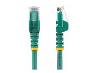 StarTech.com 7m CAT6 Ethernet Cable, 10 Gigabit Snagless RJ45 650MHz 100W PoE Patch Cord, CAT 6 10GbE UTP Network Cable w/Strain Relief, Green, Wiring is UL Certified/TIA - Category 6 - 24AWG (N6PATC7MGN) - Patch-kabel - RJ-45 (hane) till RJ-45 (hane) - 7 m - UTP - CAT 6 - hakfri - grön N6PATC7MGN