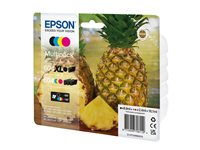 Epson 604XL Multipack - 4-pack - XL (svart) + standardkapacitet - svart, cyan, magenta, gul - original - blister - bläckpatron - för Expression Home XP-2200, 2205, 3200, 3205, 4200, 4205; WorkForce WF-2910, 2930, 2935, 2950 C13T10H94010