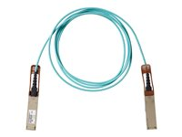 Cisco - 100GBase direktkopplingskabel - QSFP till QSFP - 3 m - fiberoptisk - aktiv - för P/N: C9500-32C-EDU, C9500-32QC-EDU, N9K-X9788TC-FX-RF, NCS-55A1-24H-B, NCS-55A1-36H-SE-S QSFP-100G-AOC3M=