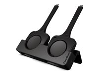 Barco ClickShare - knappomkopplingshållare - 2-in-1 tray R9861700T01