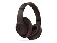 Beats Studio Pro - Hörlurar med mikrofon - fullstorlek - Bluetooth - trådlös, kabelansluten - aktiv brusradering - 3,5 mm kontakt, USB-C - djupbrun MQTT3DN/A