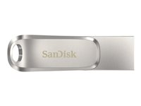 SanDisk Ultra Dual Drive Luxe - USB flash-enhet - 64 GB - USB 3.2 Gen 1 / USB-C SDDDC4-064G-G46