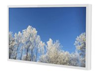 HI-ND Wall Casing EASY 65" Landscape - Monteringssats (hölje) - för LCD-display - metall - vit, RAL 9003 - skärmstorlek: 65" - monteringsgränssnitt: upp till 400 x 400 mm - väggmonterbar - för LG 65UH5F-H, 65UH7F-H; Samsung QB65B, QB65R, QB65R-B, QH65B, QH65R, QM65B, QM65R-B WC6500-0101-01