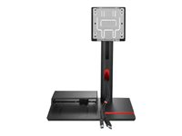 Lenovo ThinkCentre TIO Flex - Ställ - för bildskärm/tunn klient/mobiltelefon - skärmstorlek: 22"-27" - monteringsgränssnitt: 100 x 100 mm - skrivbord - för ThinkCentre TIO Flex 24v 12BN; ThinkStation P360 30FA, 30FB, 30FC, 30FD 4XF1K03170