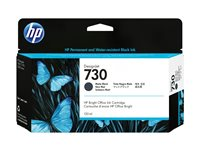 HP 730 - 130 ml - mattsvart - original - DesignJet - bläckpatron - för DesignJet SD Pro MFP, T1600, T1600dr, T1700, T1700dr, T1708, T1708dr, T2600, T2600dr P2V65A