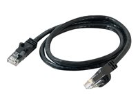 C2G Cat6 Booted Unshielded (UTP) Network Patch Cable - Patch-kabel - RJ-45 (hane) till RJ-45 (hane) - 7 m - UTP - CAT 6 - formpressad, hakfri, tvinnad - svart 83411