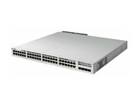 Cisco Catalyst 9300L - Network Essentials - switch - L3 - 48 x 10/100/1000 + 4 x gigabit SFP (upplänk) - rackmonterbar C9300L-48T-4G-E