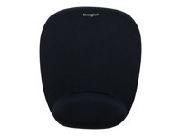 Kensington Foam Mouse Wristrest - Mustablett med handledskudde - svart 62384