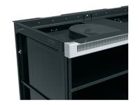 Middle Atlantic C5 Series Credenza Rack C5-VENT2-BK - Rackpanel - svart C5-VENT2-BK