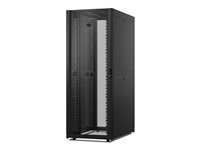 APC NetShelter SX Enclosure with Sides - Rack - svart - 42U - TAA-kompatibel - för P/N: SC500RM1U, SMT1000RM1U, SMT750RM1U, SMT750RM2UCNC, SRTL2K2RM1UWC, SRTL3KRM1UIC AR3340