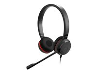 Jabra Evolve 30 II MS stereo - Headset - på örat - kabelansluten - USB-C, USB-A - ljudisolerande - Certifierad för Microsoft-teams 5399-823-369