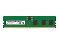 Micron - DDR5 - modul - 24 GB - DIMM 288-pin - 4800 MHz - CL40 - registrerad - ECC MTC10F108YS1RC48BB1R