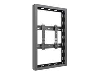 Multibrackets M Pro Series - Hölje - låg profil - för digital skylt - liten - stål - svart - skärmstorlek: 32" - väggmonterbar 7350105211065