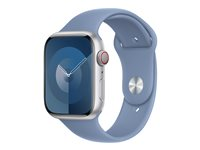 Apple - Band för smart klocka - 45 mm - storlek S/M - vinterblå MT413ZM/A