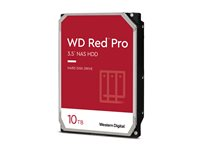 WD Red Pro WD103KFBX - Hårddisk - Enterprise - 10 TB - inbyggd - 3.5" - SATA 6Gb/s - 7200 rpm - buffert: 512 MB WD103KFBX