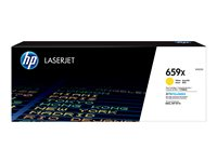 HP 659X - Gul - original - LaserJet - tonerkassett (W2012X) - för Color LaserJet Enterprise MFP M776; LaserJet Enterprise MFP M776 W2012X