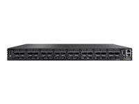 NVIDIA Spectrum-3 SN4700 - Switch - L3 - Administrerad - 32 x 400 Gigabit QSFP-DD - bakre till främre luftflödet - rackmonterbar 920-9N301-00FB-0C0