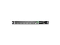 APC Smart-UPS Ultra - UPS (kan monteras i rack) (hög densitet) - med inbyggt kort för nätverkshantering - AC 220/230/240 V - 2200 Watt - 2200 VA - litiumjon - USB, Ethernet - utgångskontakter: 5 - 1U - silvergrå SRTL2K2RM1UINC