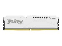 Kingston FURY Beast - DDR5 - modul - 16 GB - DIMM 288-pin - 5600 MHz / PC5-44800 - CL40 - 1.25 V - ej buffrad - on-die ECC - vit KF556C40BW-16