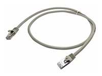 StarTech.com 1m CAT6 Ethernet Cable, 10 Gigabit Shielded Snagless RJ45 100W PoE Patch Cord, CAT 6 10GbE SFTP Network Cable w/Strain Relief, Grey, Wiring is UL Certified/TIA - Category 6 - 26AWG (N6SPAT1MGR) - Patch-kabel - RJ-45 (hane) till RJ-45 (hane) - 1 m - SFTP - CAT 6 - formpressad, hakfri - grå N6SPAT1MGR