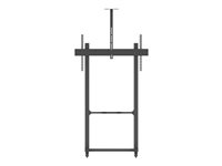 Multibrackets M Floorstand Pro MBF1U 180 - Vagn - för platt panel - aluminium - svart - skärmstorlek: 65"-100" 7350073739110