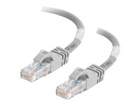 C2G Cat6 Booted Unshielded (UTP) Network Patch Cable - Patch-kabel - RJ-45 (hane) till RJ-45 (hane) - 7 m - UTP - CAT 6 - formpressad, hakfri, tvinnad - grå 83371