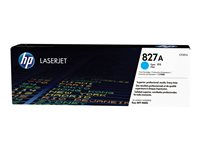 HP 827A - Cyan - original - LaserJet - tonerkassett (CF301A) - för Color LaserJet Managed Flow MFP M880; LaserJet Enterprise Flow MFP M880 CF301A