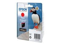 Epson T3247 - 14 ml - röd - original - bläckpatron - för SureColor P400, SC-P400 C13T32474010